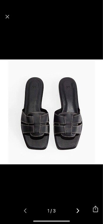 H&M siyah terlik