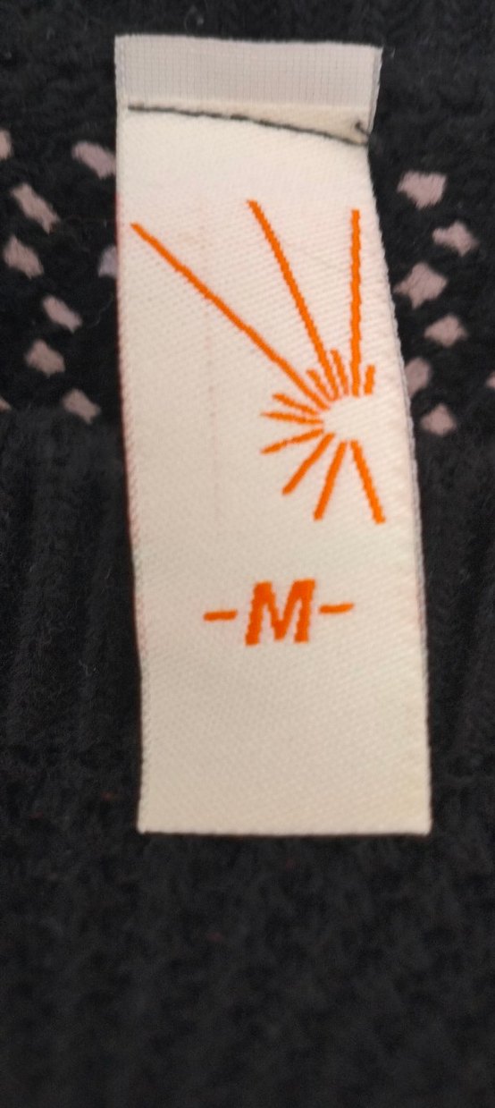 Siyah  Uzun Kollu Kazak - Görsel 3