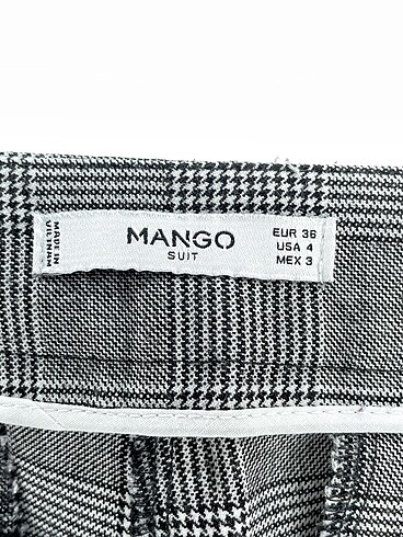 36 Beden çeşitli Renk Mango Kumaş Pantolon %70 İndirimli.