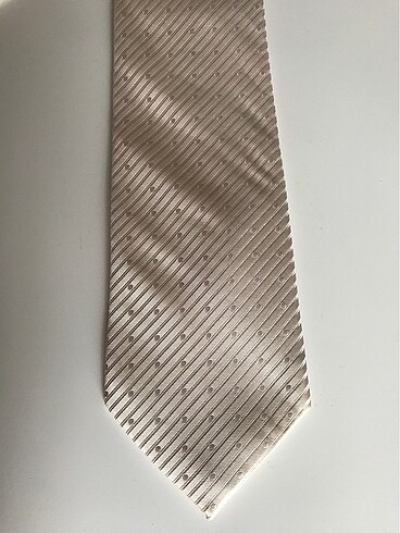 Krem rengi Pierre Cardin kravat