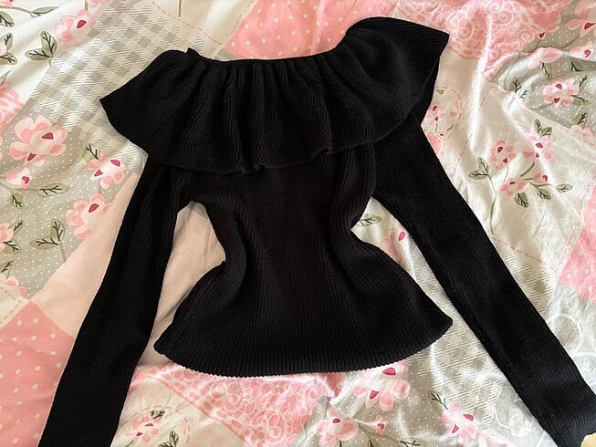 Vintage siyah kazak