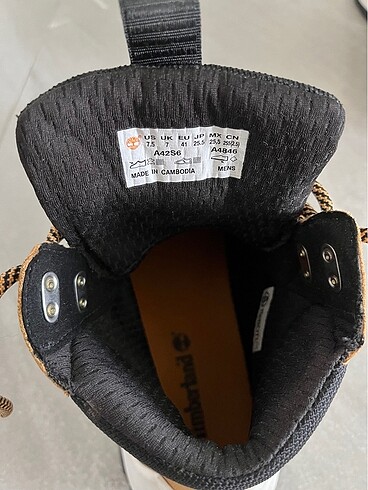 41 Beden sarı Renk Timberland Bot