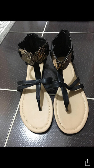 Koton Siyah sandalet 