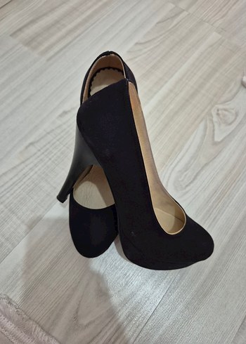 Diğer Diger Siyah Kadın Stiletto Klasik Ayakkabı