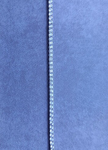 4 mm 925 ayar gümüş su yolu bileklik