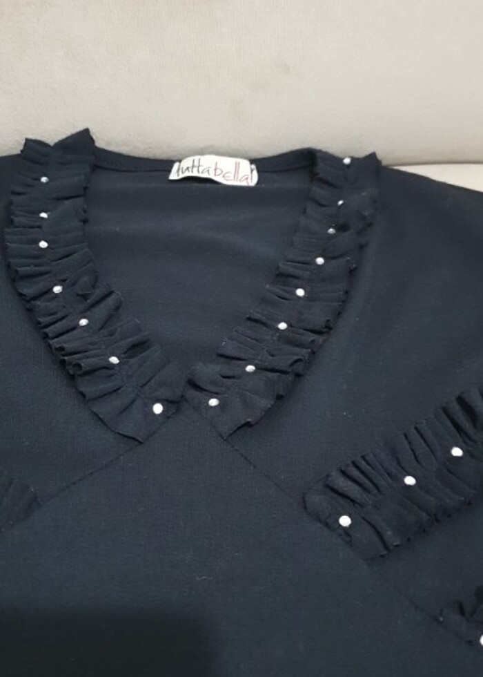 Yarim kollu v yakali - Görsel 5