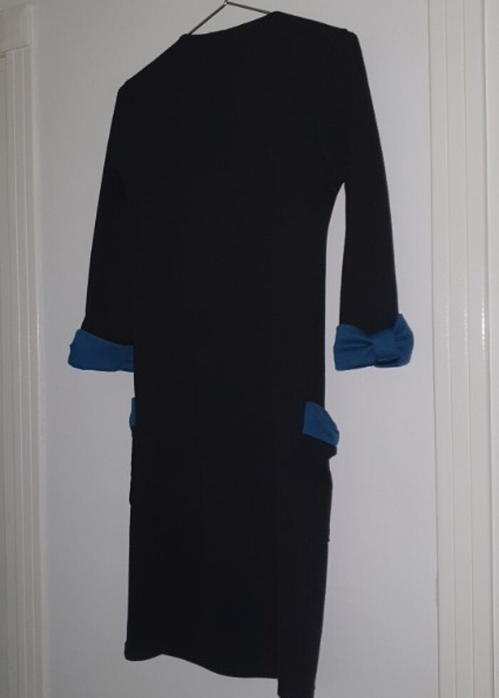 Kapri kollu elbise - Görsel 3