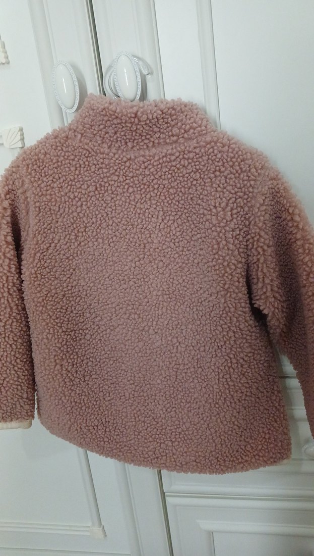 Peluş Kız Çocuk Ceketi - Görsel 2