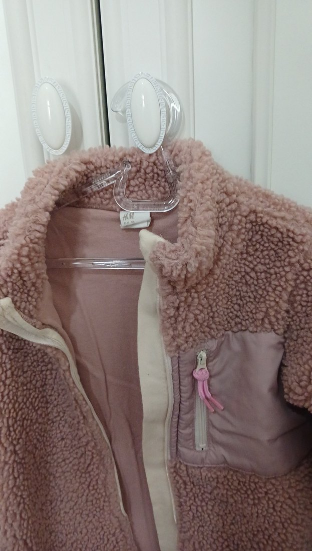 Peluş Kız Çocuk Ceketi - Görsel 3