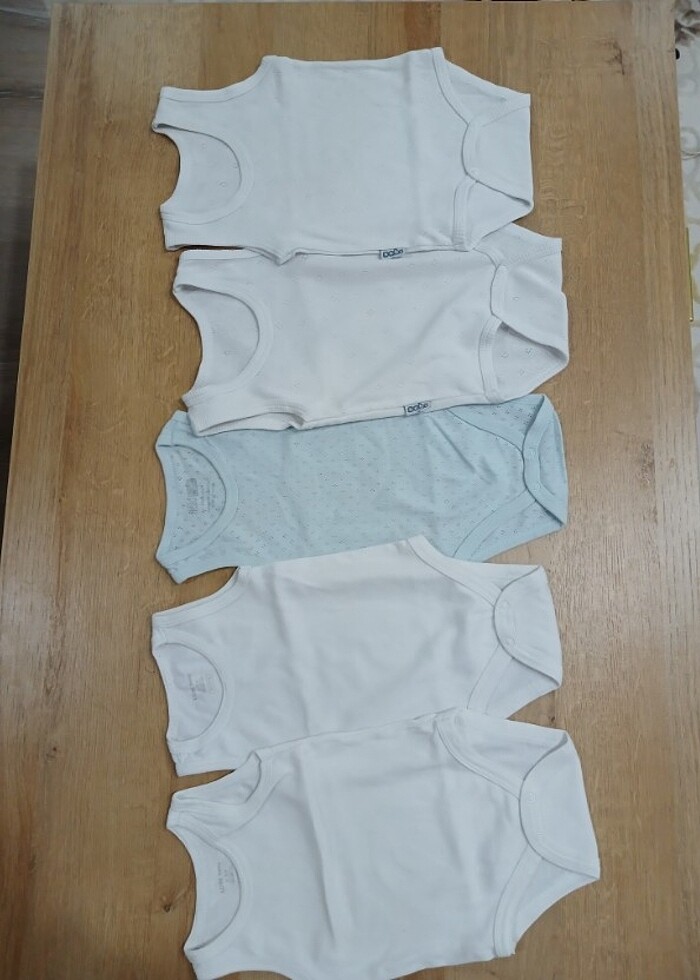 Zıbınlı atlet  3.6 ay 5 adet - Görsel 2