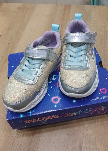 Kız Çocuk Çok Renkli Spor Ayakkabı Skechers - Görsel 2