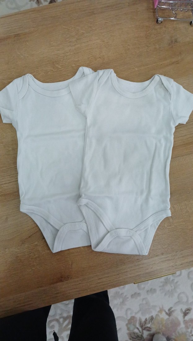 Bebek Erkek Kolsuz Pamuklu Body - Görsel 4