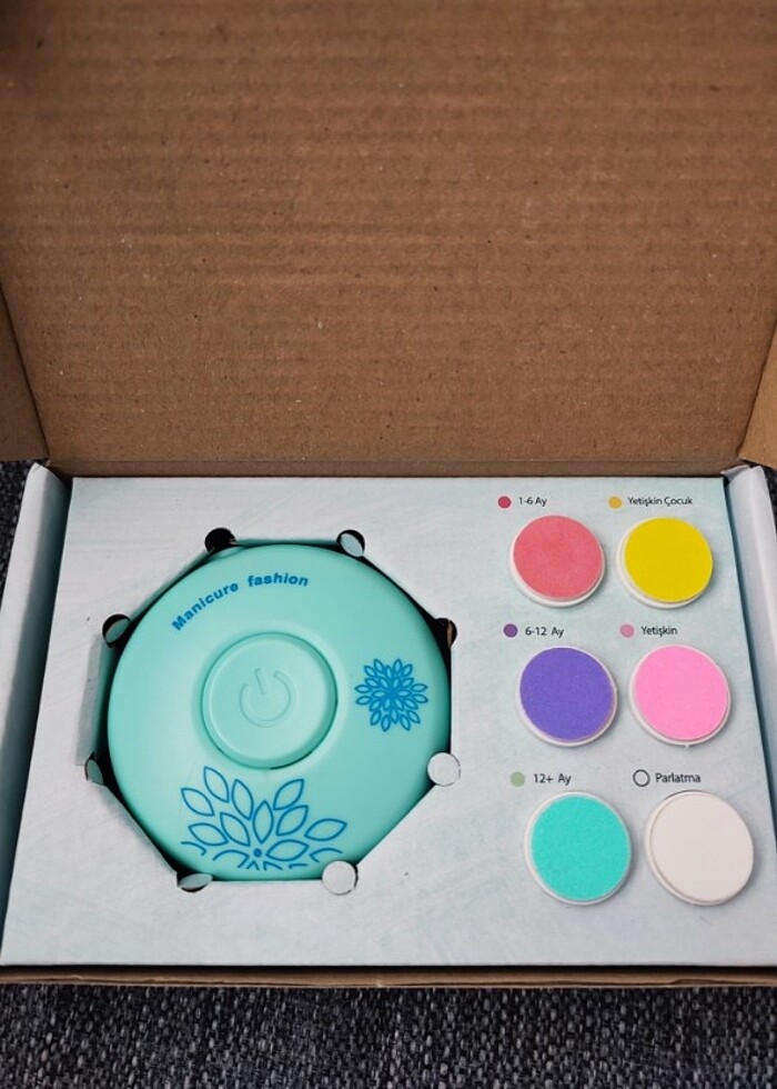 PİLLİ TIRNAK TÖRPÜSÜ MANİKÜR SETİ - Görsel 2