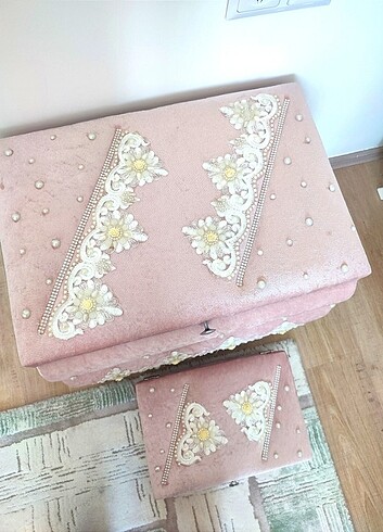 İkili Çeyiz Sandığı - Görsel 3