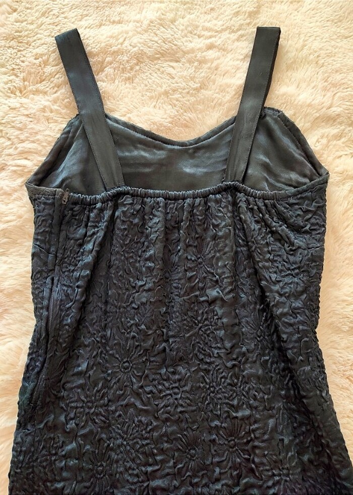 Siyah Kalem Elbise - Görsel 3