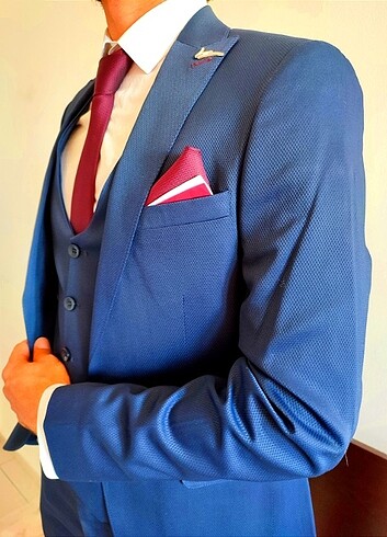 LACİVERT TAKIM ELBİSE - Görsel 4