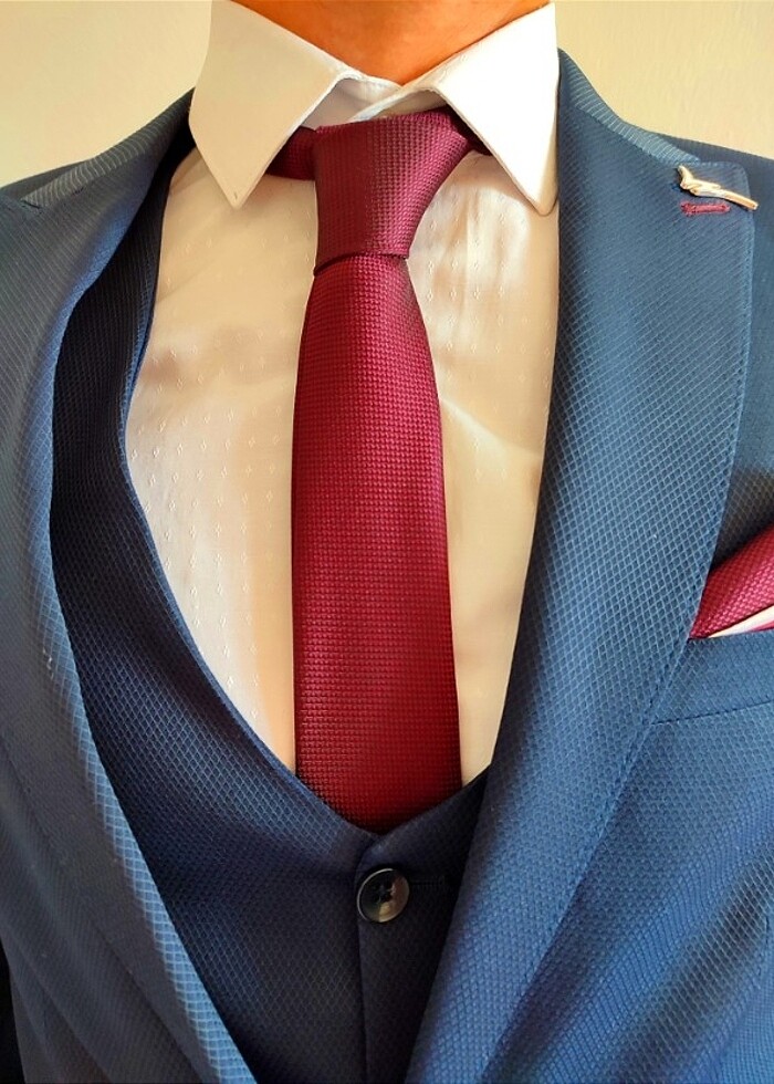 LACİVERT TAKIM ELBİSE - Görsel 5