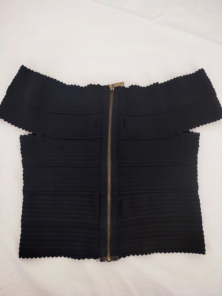 TAŞ İŞLEMELİ SİYAH BÜSTİYER - Görsel 5