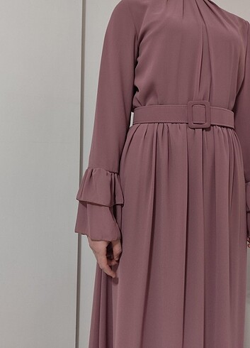 Şifon Elbise - Görsel 6