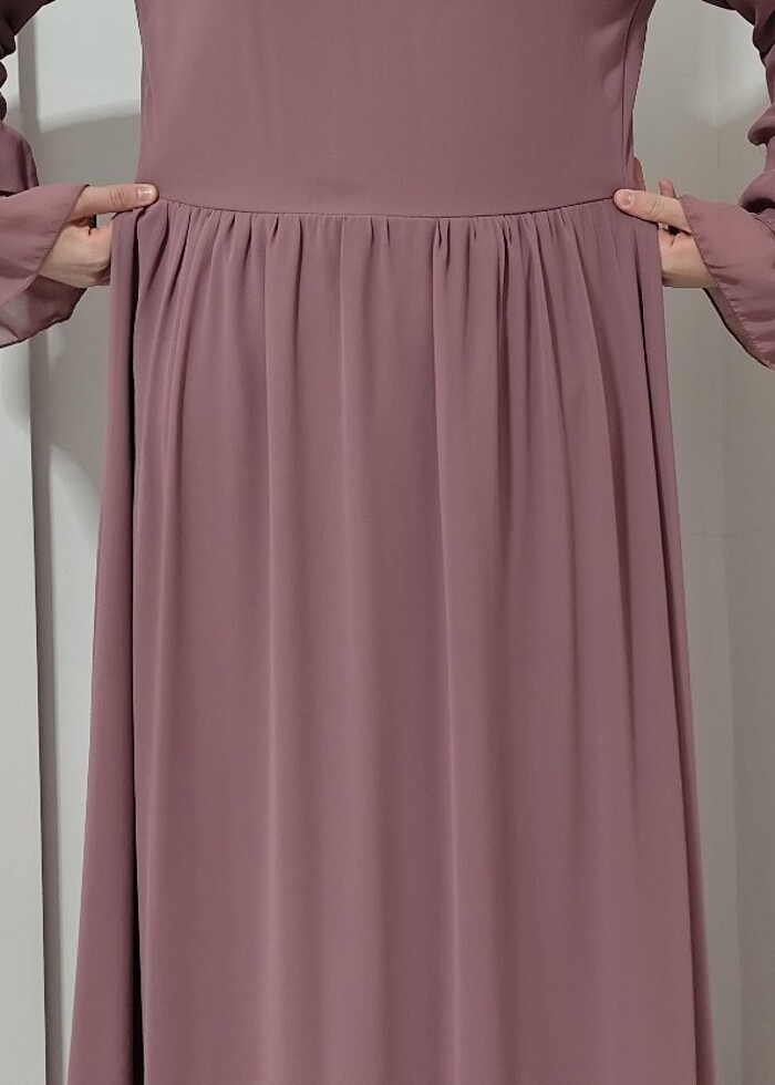 Şifon Elbise - Görsel 5