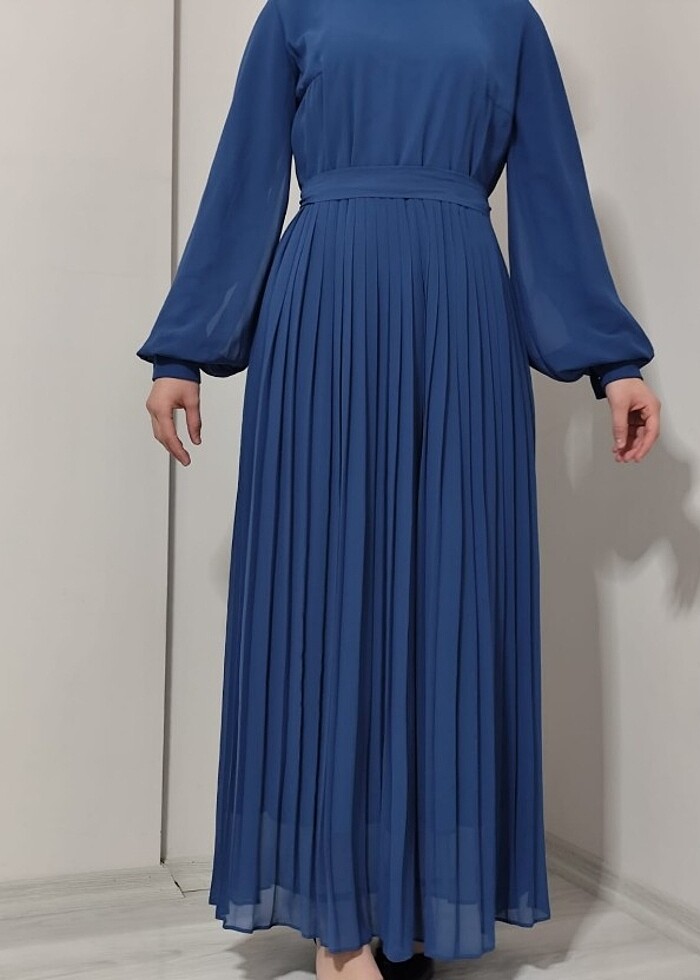 Şifon elbise  - Görsel 3