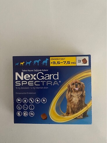 Nexsgard spectra iç dış parazit