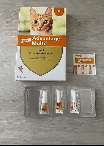 Adwantag multi kedi iç dış parazit