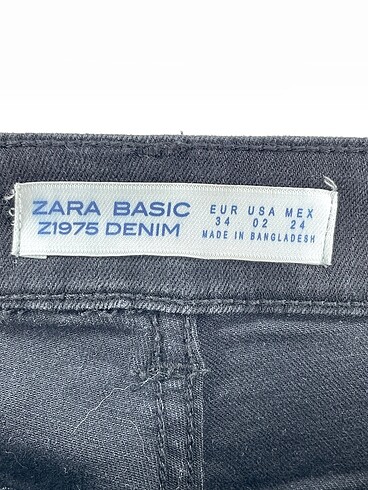 34 Beden siyah Renk Zara Jean / Kot %70 İndirimli.