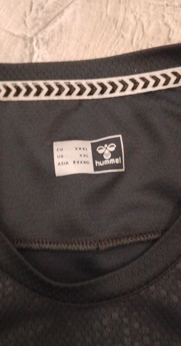 Hummel Siyah Erkek Kısa Kollu Spor Tişört - Görsel 4