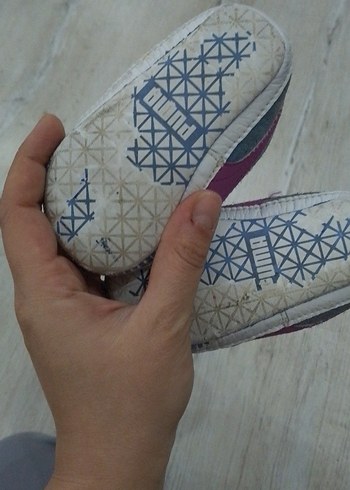 Mavi Erkek Bebek İlk Adım Ayakkabısı Velcro - Görsel 4