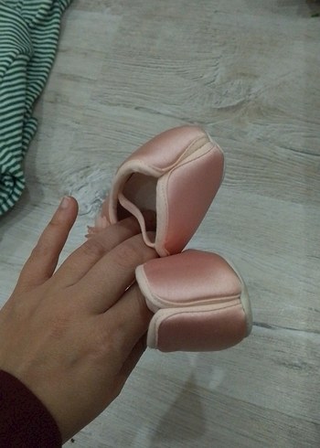 Kız Çocuk Pembe Fırfırlı Babet - Görsel 6