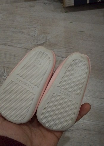 Kız Çocuk Pembe Fırfırlı Babet - Görsel 4