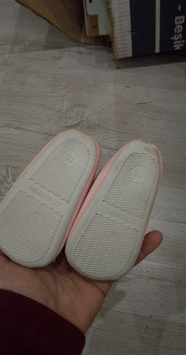 Kız Çocuk Pembe Fırfırlı Babet - Görsel 4