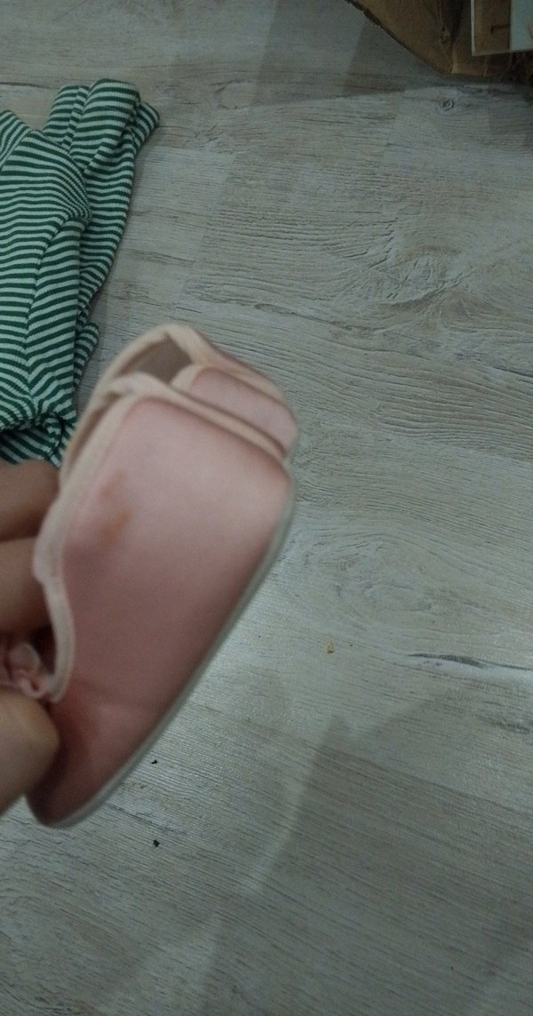 Kız Çocuk Pembe Fırfırlı Babet - Görsel 5