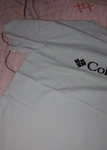 Columbia Gri Pamuklu kadın Tişört - Görsel 3