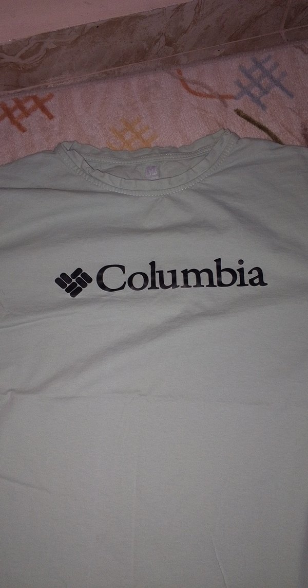 Columbia Gri Pamuklu kadın Tişört - Görsel 2