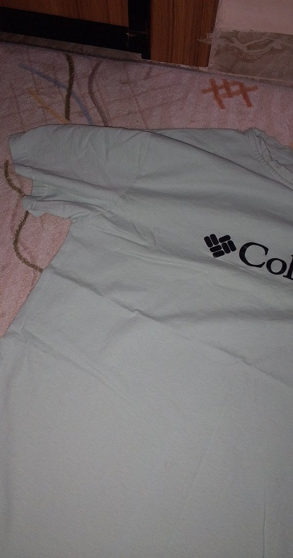 Columbia Gri Pamuklu kadın Tişört - Görsel 3