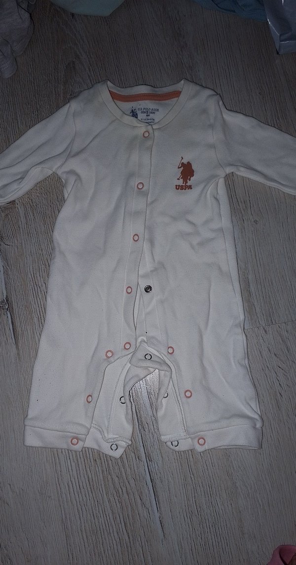 Uzun Kollu Düğmeli Bebek Tulum - Görsel 2