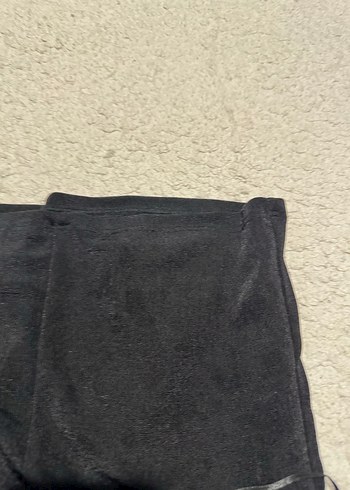 Siyah  bershka  elbise - Görsel 7