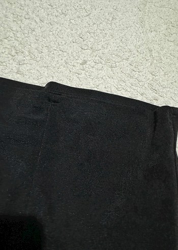 Siyah  bershka  elbise - Görsel 11