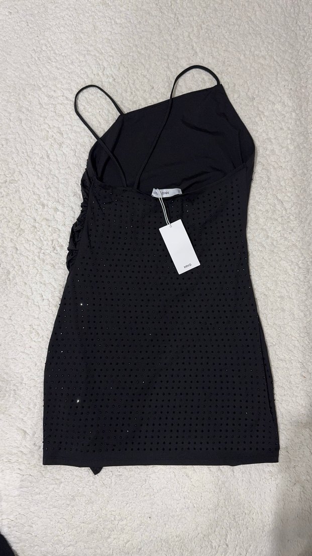 Mango taşlı elbise - Görsel 2