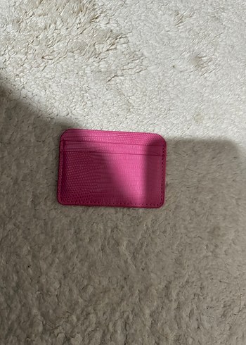 Mango Pembe Deri Yılan Desenli Kadın Cüzdanı - Görsel 2