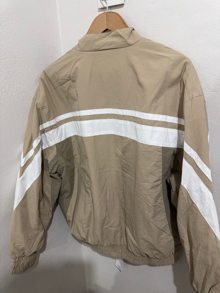 Mango Bej Fermuarlı Spor Kadın Ceket - Görsel 3