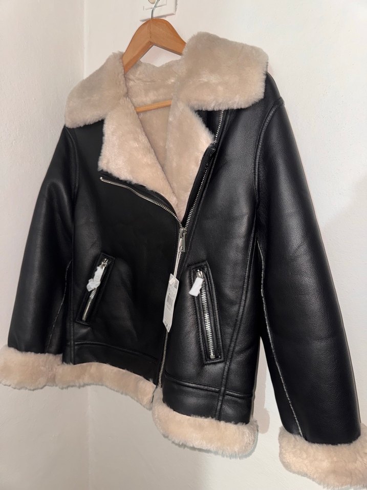 Mango Kürk Detaylı Ceket - Görsel 3