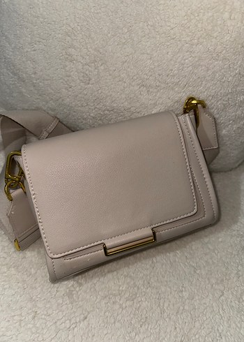 Bej Deri Kadın Çanta - Görsel 2