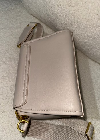 Bej Deri Kadın Çanta - Görsel 7