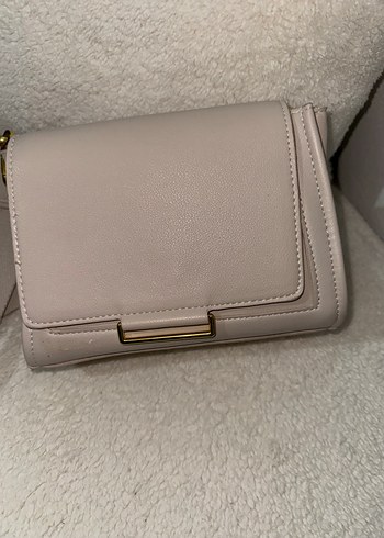 Bej Deri Kadın Çanta - Görsel 3