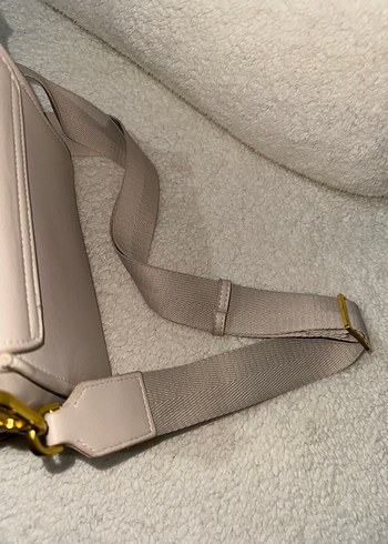 Bej Deri Kadın Çanta - Görsel 8