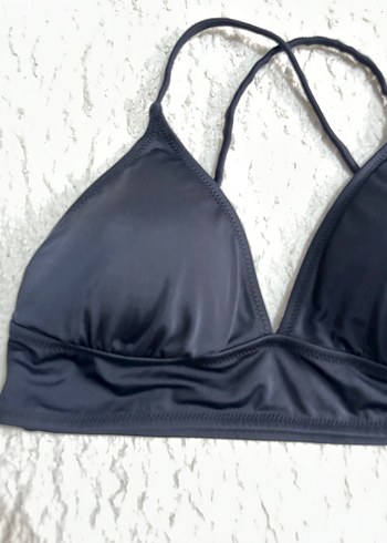 Penti Siyah İnce Askılı Kadın Bikini Üstü