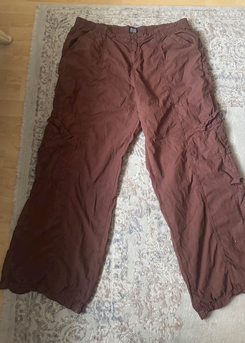 Kahverengi Y2K Kargo Pantalon